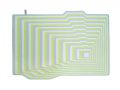 UP & DOWN 004-Moderner Wollteppich mit grafischem Linien Muster